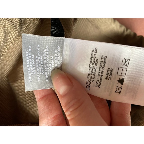 Columbia taupe drawstring backpack NWOT - Picture 9 of 9